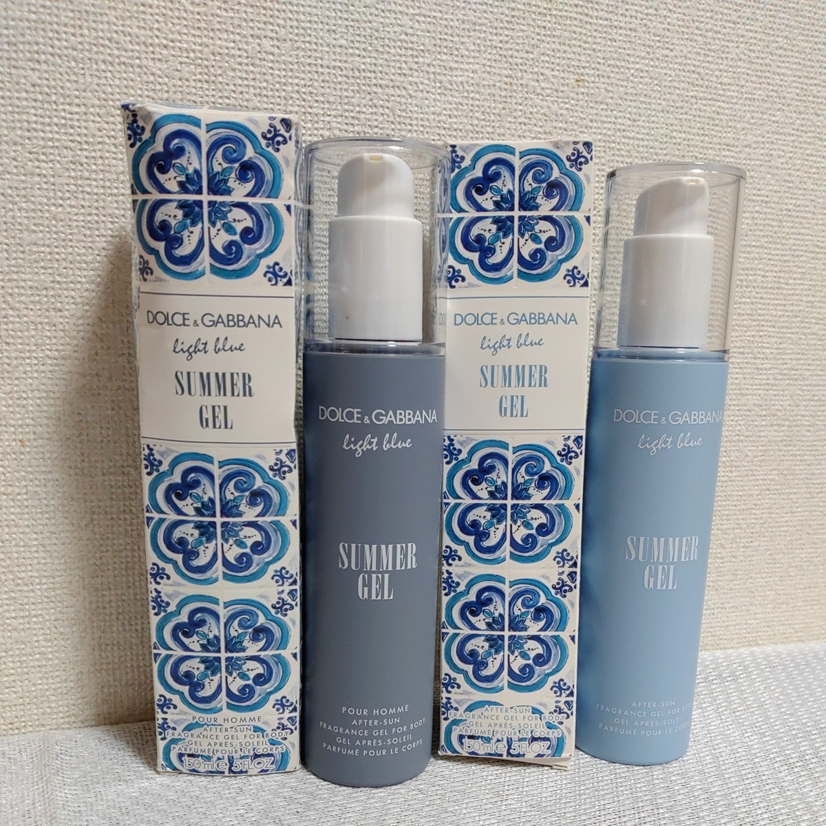 ドルガバ ドルチェ&ガッバーナ ライトブルー サマージェル 150mL プールオム DG LIGHT BLUE SUMMER JELLY DOLCE & GABBANA 0111-D2-SA9拍卖