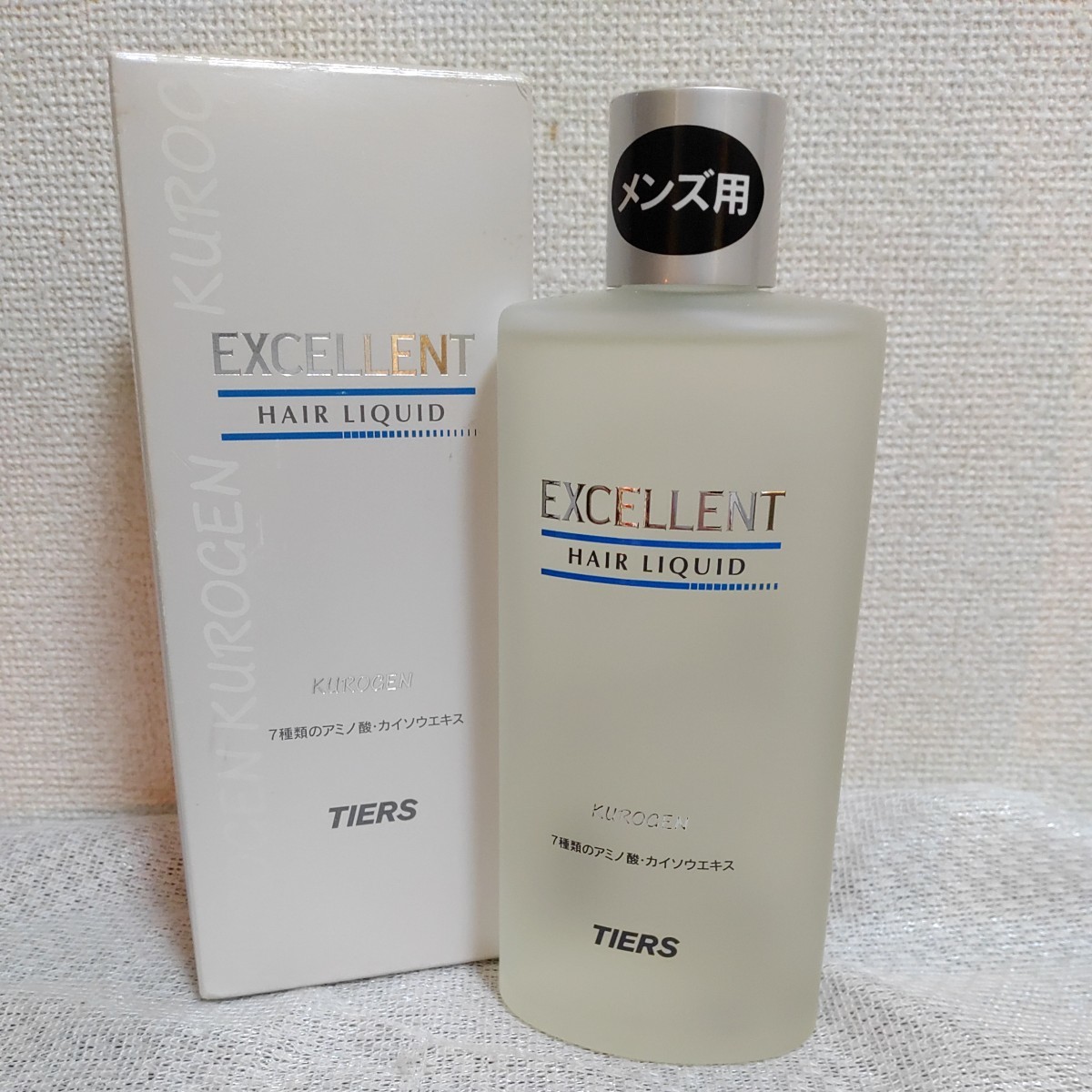 クロゲン エクセレントヘアリキッド メンズ用 紳士用 180ml ティアーズ ヘアケア用品 サロン tiers 0117-D4-SA2拍卖