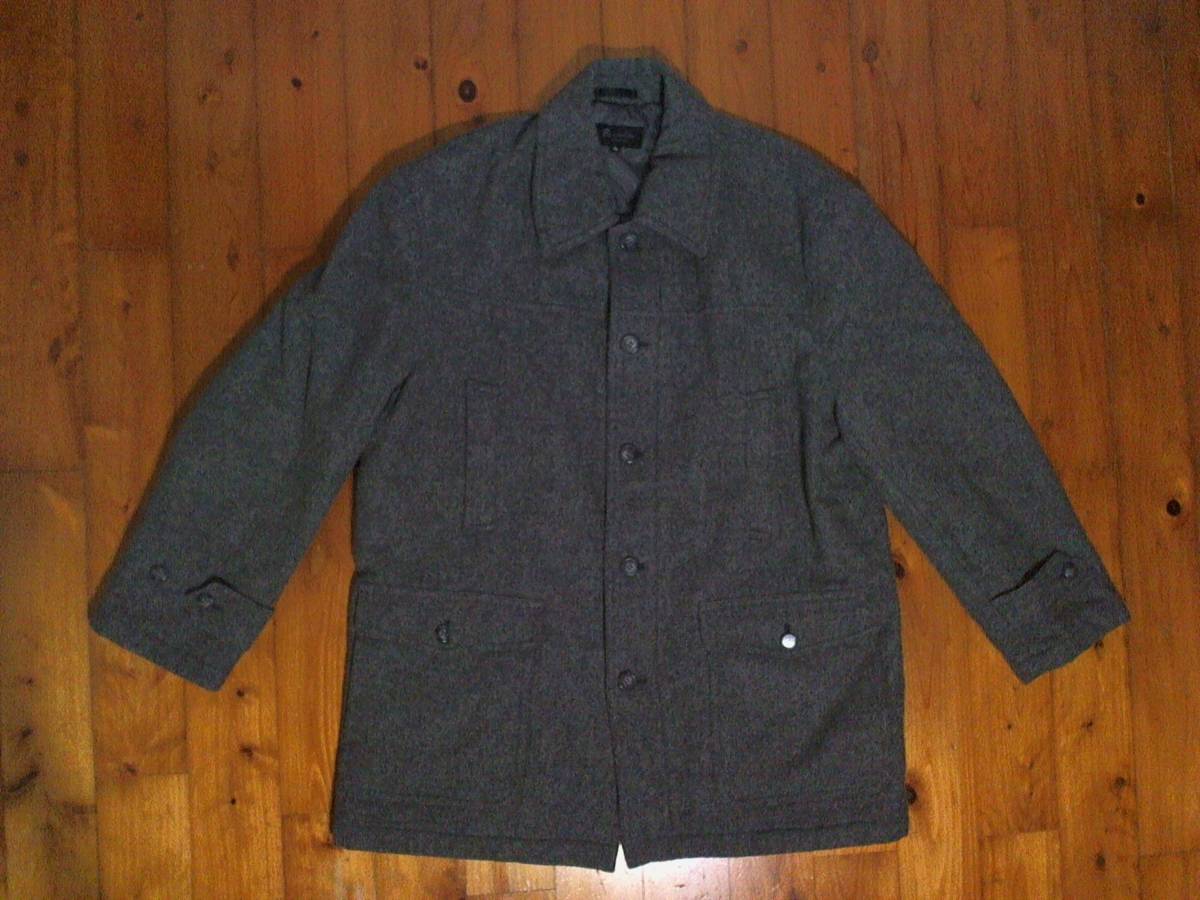 ☆送料無料☆バルセドス【BARCEDOS】メルトン ハーフコート ジップアップ ジャケット 2L グレー 灰色拍卖