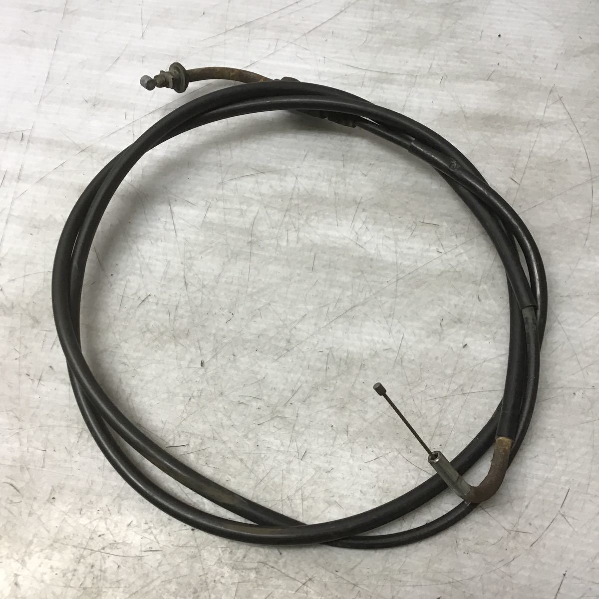 M42-11 スズキ レッツ2 CA1KB アクセルワイヤー 純正部品 動作確認済み拍卖