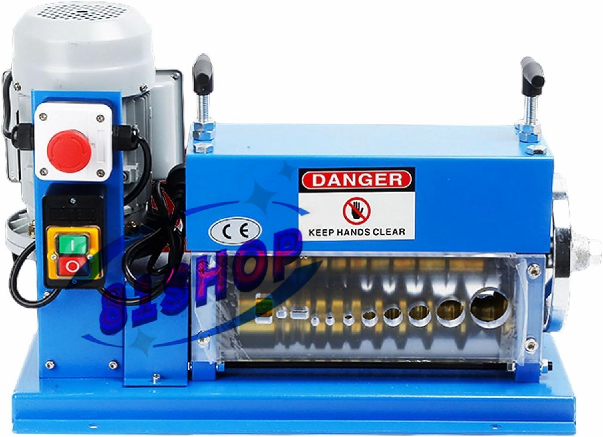 「81SHOP」剥線機 ケーブル皮剥き機 電線剥き機 電線皮むき機 電線皮むき工具 (全自動) Φ1.5mm-Φ38mm 銅リサイクル 電線かわむき機拍卖