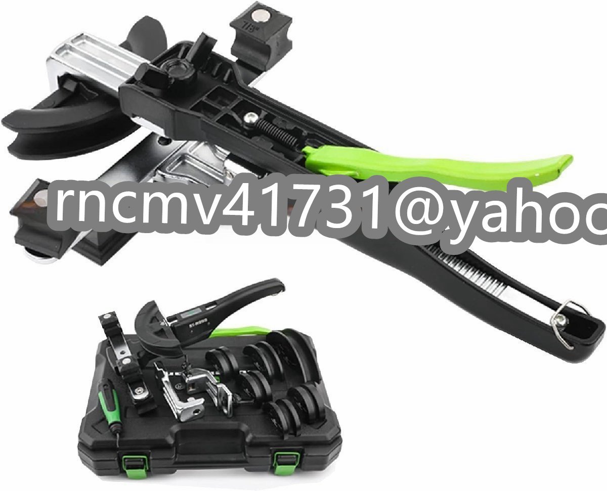 「81SHOP」パイプベンダー チューブベンダー ラチェット式 手動式 最大90度 インチ制1/4”-7/8” 逆曲げでき パイプ曲げ加工 エアコン配管拍卖