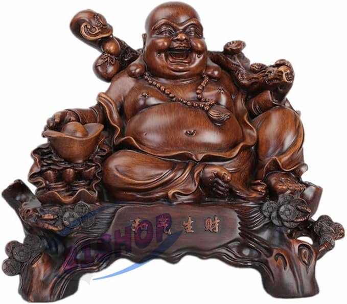 「81SHOP」布袋様 弥勒仏 弥勒菩薩 風水グッズ 置物 金運 財運 お守り仏教美術 置き物 鎮宅 開運風水置物 金運祈願 上品な工芸品 彌勒佛拍卖