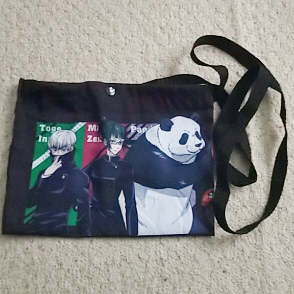 【美品】呪術廻戦『サコッシュ』狗巻棘/禪院真希/パンダ拍卖