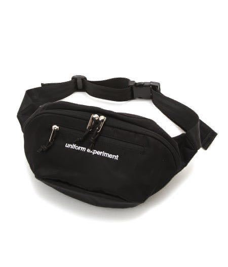 【レターパックプラス対応】uniform experiment ユニフォームエクスペリメント SOPHNET ソフ WAIST BAG ウェストバッグ 鞄 かばん BLACK拍卖