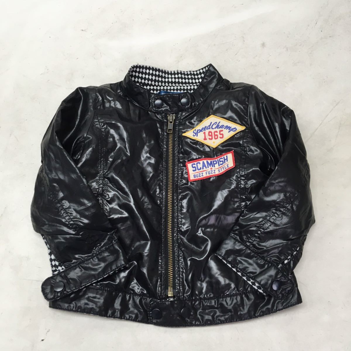 送料無料★BUZZ FUZM by BEBE べべ★ジップアップジャケット ナイロンジャケット ブルゾン★女の子 ベビー 90 #60115sNjj14拍卖