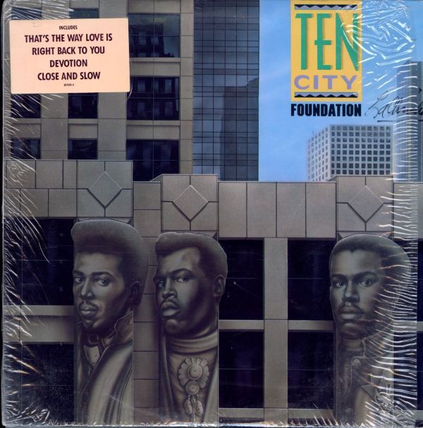 USオリジナルLP!シュリンク付 Ten City / Foundation 89年【Atlantic / 81939-1】Marshall Jefferson プロデュース シカゴ・ハウス拍卖