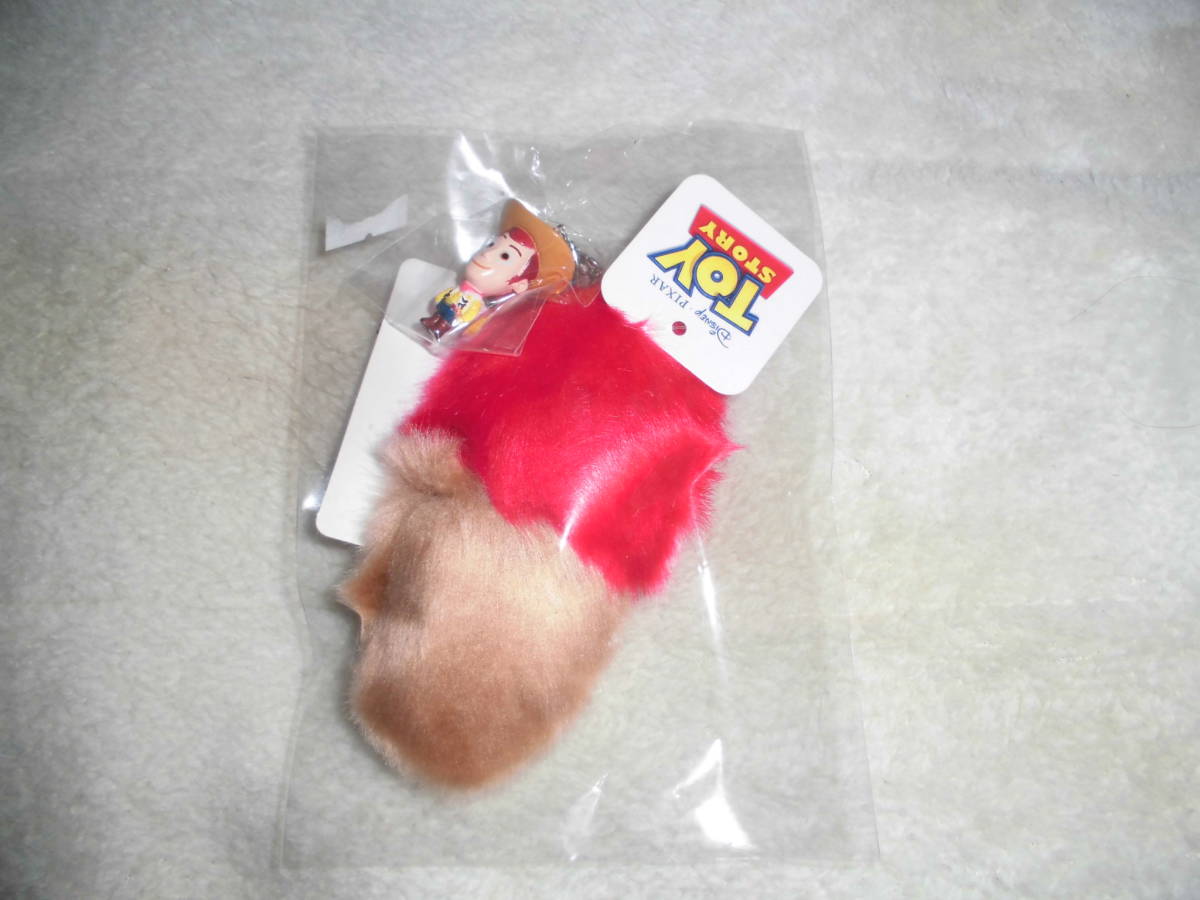 161 ディズニー トイストーリー ウッディ クリーナー付きフィギュアストラップ拍卖