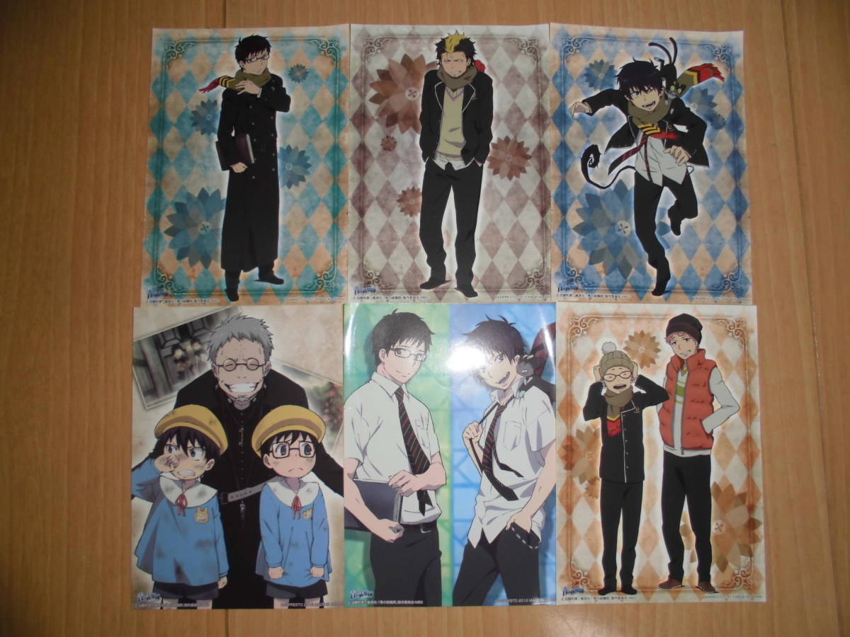 022 青の祓魔師 シール ステッカー 6種拍卖