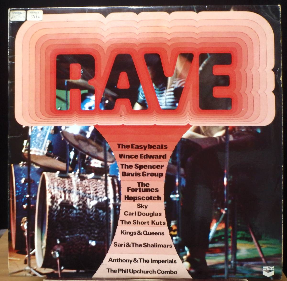 【VPS285】V.A.「Rave」, 68 UK mono Original/Compilation ★R&B/ソウル/サイケ/ポップ・ロック/ビート拍卖