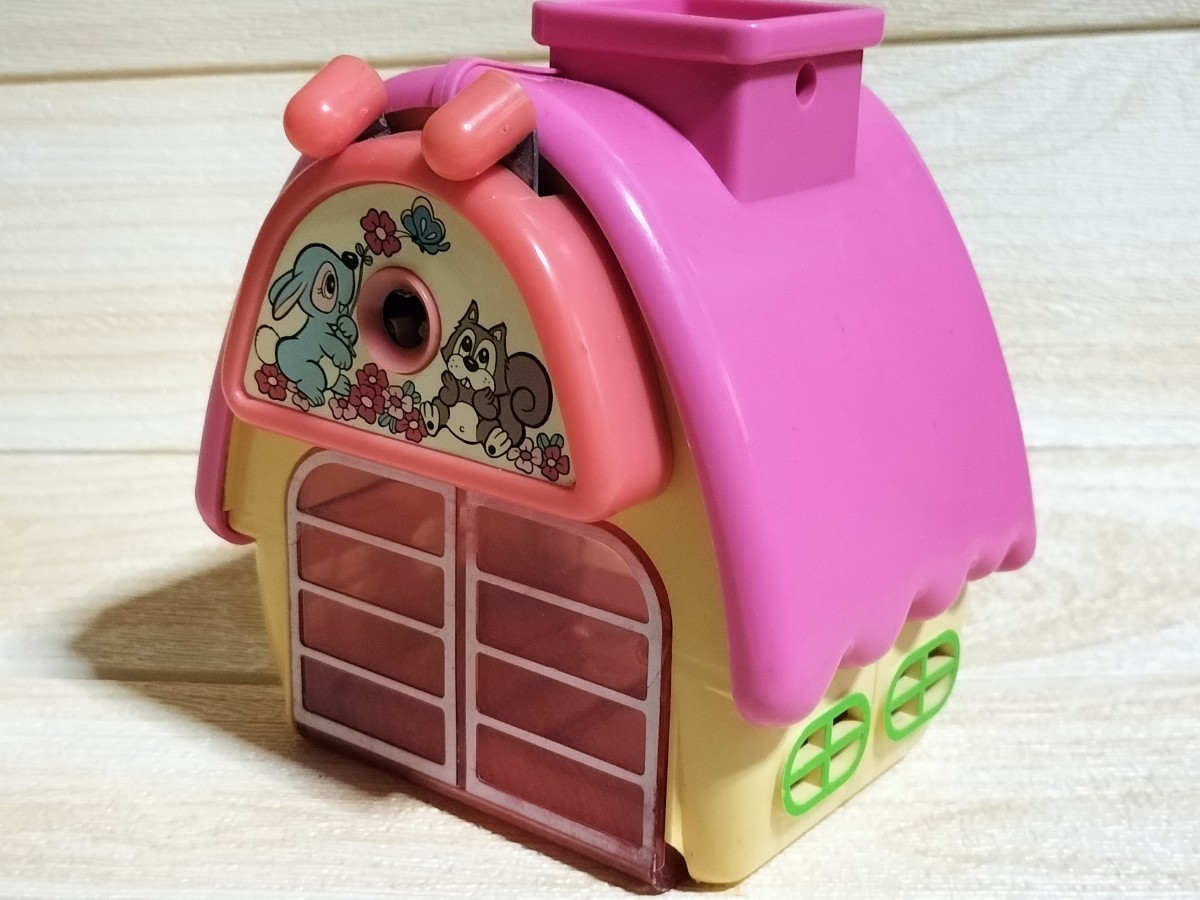昭和!レトロ!当時物!おとぎの家!鉛筆削り!希少!日本製!家!v3拍卖