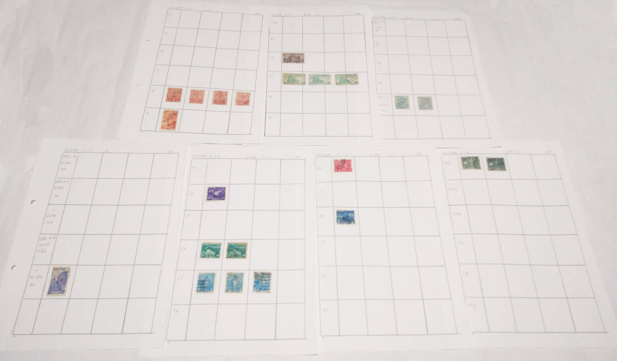 インド切手 1949年~1955年 使用済み 22枚拍卖