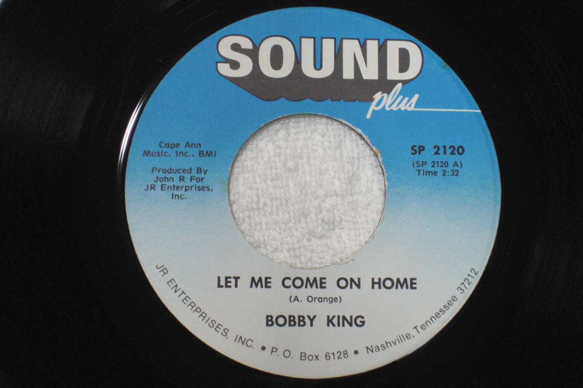 USシングル盤45’ Bobby King : Let Me Come On Home / What Made You Change Your Mind (Sound Plus SP-2120) 拍卖