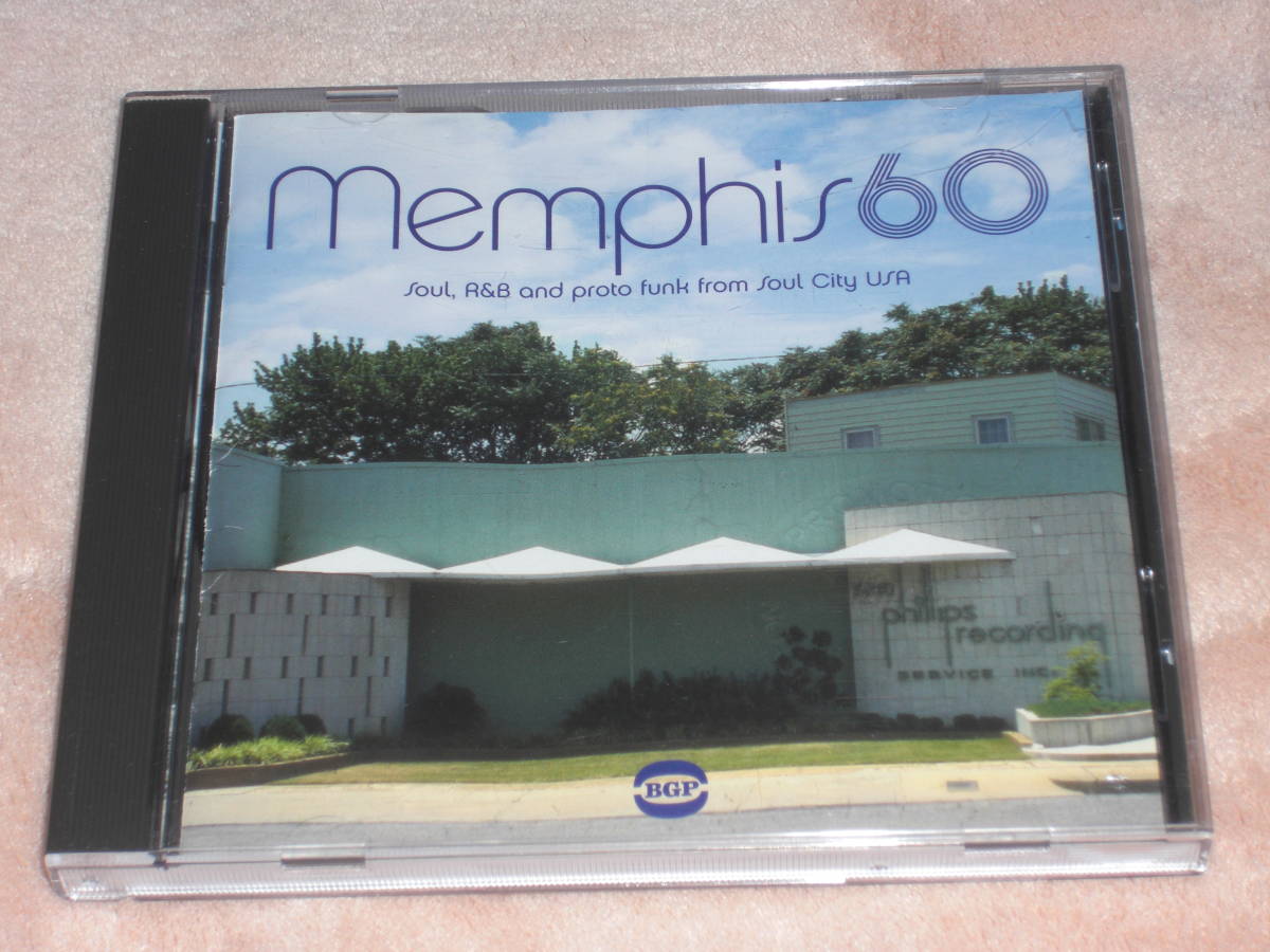 EU盤CD V.A. - Promo-Copy  Memphis 60 - Soul, R&B And Proto Funk From Soul City USA (BGP Records CDBGPD 201) J soul拍卖