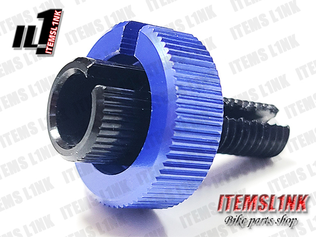 LK15-2BL アルミ製 クラッチアジャスター 青 Ninja/250/400/1000/R ZXR/250/400/750/R ZZR/250/400/600 ZZR/1100 ZZR1400 ZZ-R 汎用拍卖