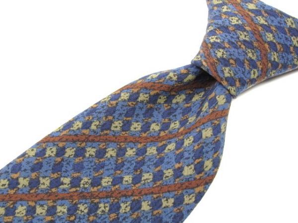 Pierre Balmain(ピエール・バルマン) シルクネクタイ 格子柄 イタリア製 842411C173R22拍卖