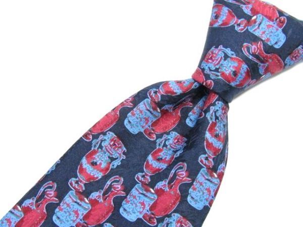 ROISE-V(ロイスファイブ) シルクネクタイ アート柄 842563C195R24拍卖