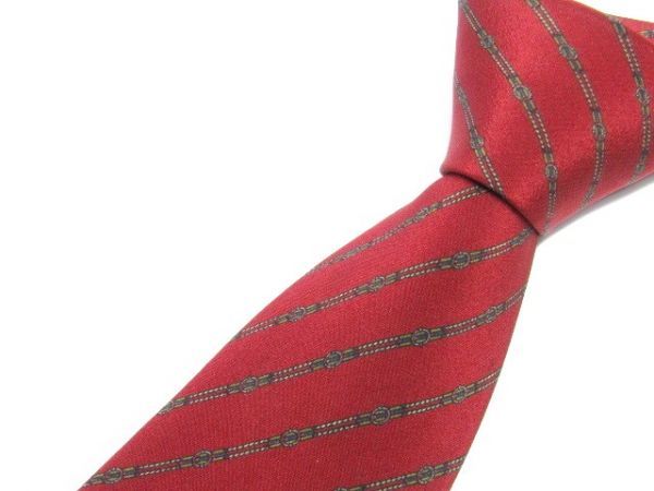 RICHEL(リッチェル) シルクネクタイ ストライプ柄 SPAIN製 842587C141R24拍卖