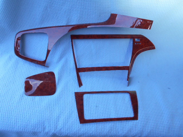 プリウス ZVW30 木目調 インテリアパネル ナビ周り 4点拍卖