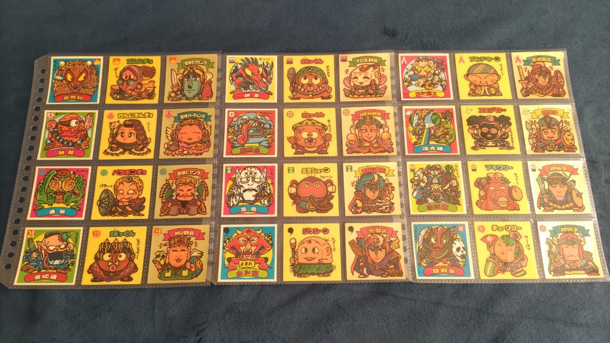 ☆極美品~良品 旧ビックリマン 第12弾 天使・お守り・悪魔 フルコンプリート 合計36枚セット☆拍卖