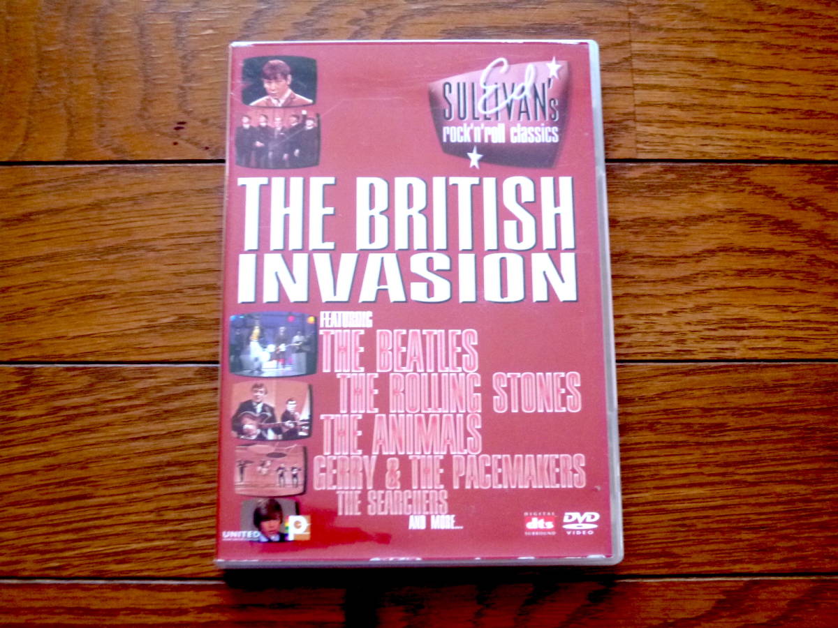 DVD BRITISH INVASION ED SULLIVAN'S ROCK 'N' ROLL CLASSICS BEATLES / ROLLING STONES拍卖