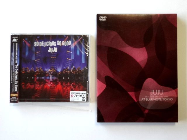 JUJU BIG BAND JAZZ LIVE ”So Delicious、So Good” / JUJU 2011.10.10 Special Live at BLUE NOTE TOKYO 初回限定盤 / 送料310円拍卖