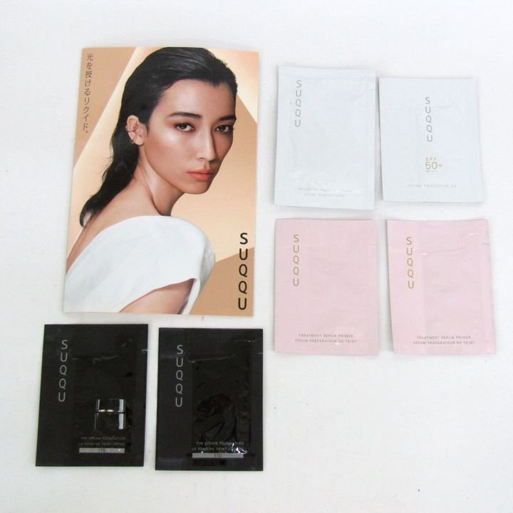 スック サンプル 未使用 エクストラプロテクター他 7点セット まとめて 大量 コスメ ファンデーション等 レディース SUQQU拍卖