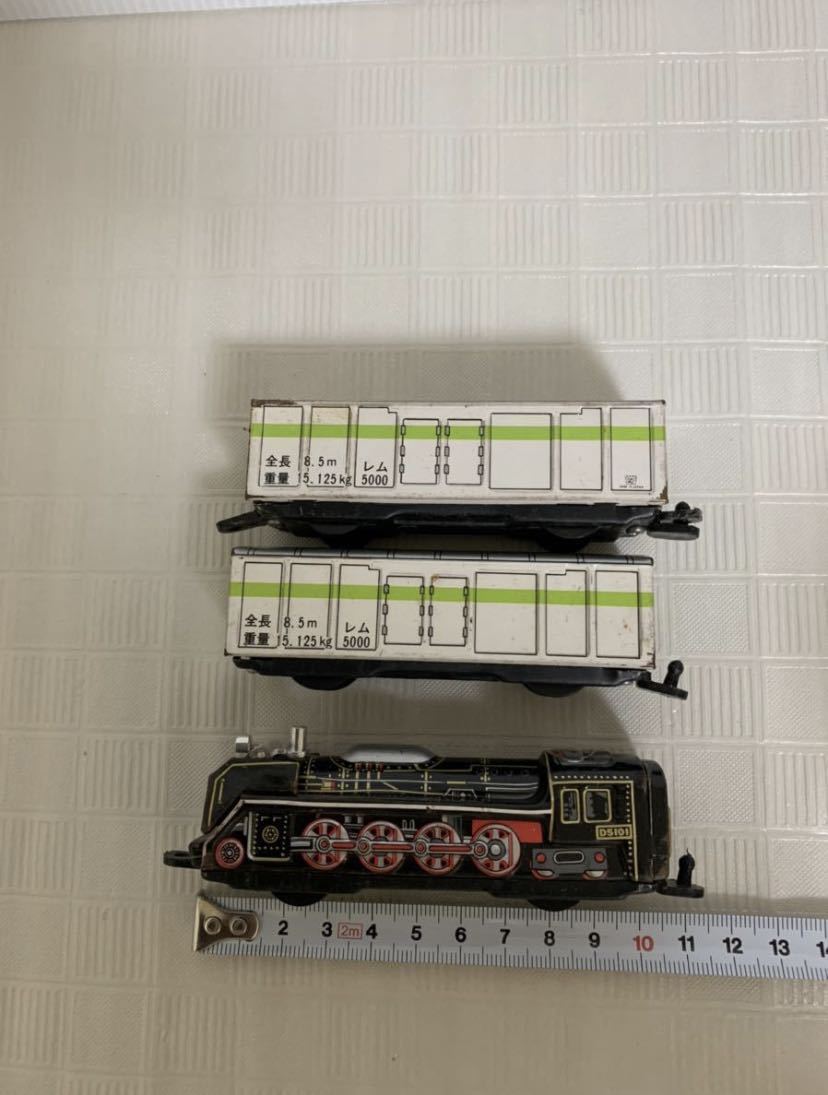 ジャンク/部品取り用/車両おもちゃダメージセット/横の文字記載 D5101&レム5000など/歪み塗装削れ欠損欠品サビ等経年拍卖