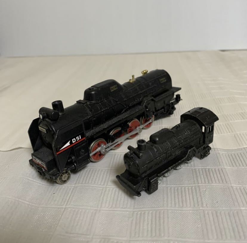 ジャンク 部品取り用 YONEZAWA TOYS 車両 ダメージセット/記載文字 D51等/動作未確認/不動 不良/欠損欠品小傷削れ汚れサビ等経年拍卖