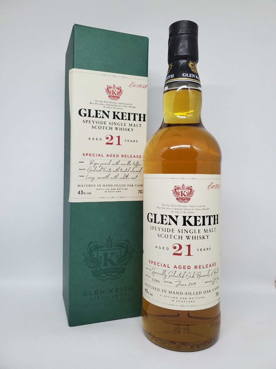 グレンキース 21年 GLEN KEITH ※拍卖