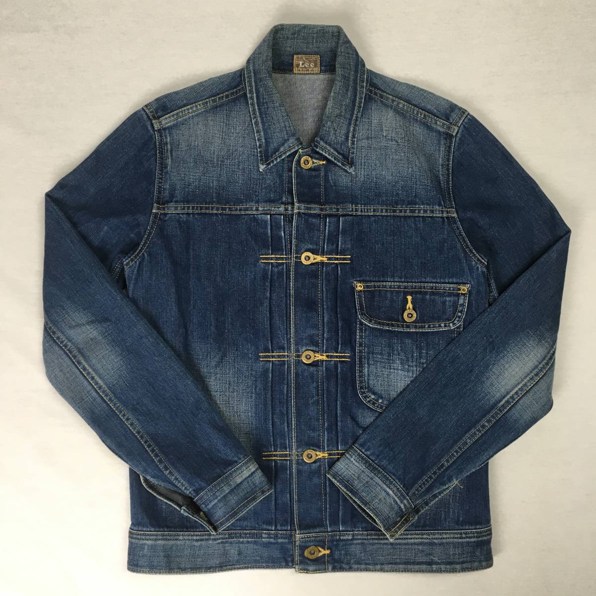 Lee リー 95817 101J COWBOY カウボーイ ジージャン Mサイズ デニムジャケット ユーズド加工拍卖