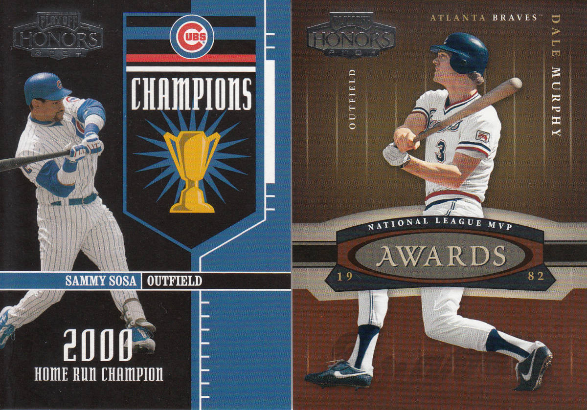 2004 PLAY OFF HONORS 2枚set 1982枚限定&2000枚限定拍卖