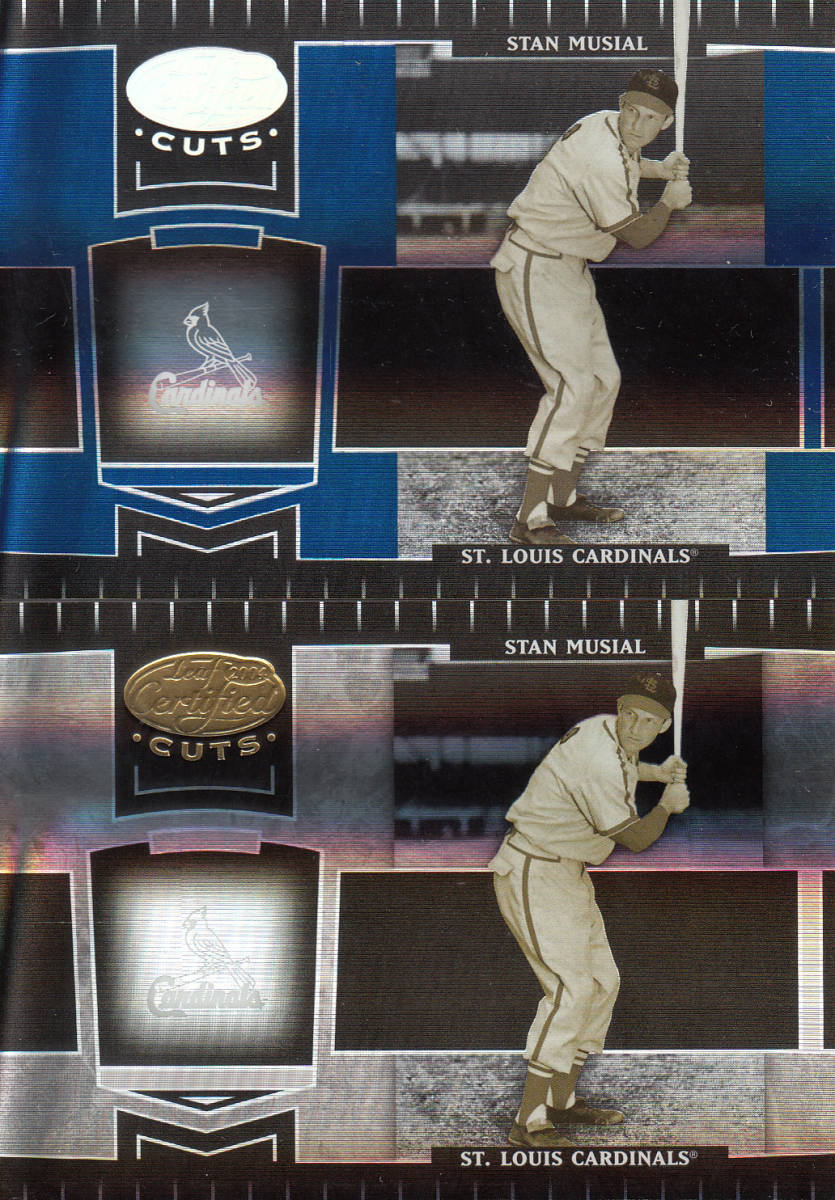 2004 Leaf Certified CUTS 'STAN MUSIAL' 50枚&599枚限定拍卖