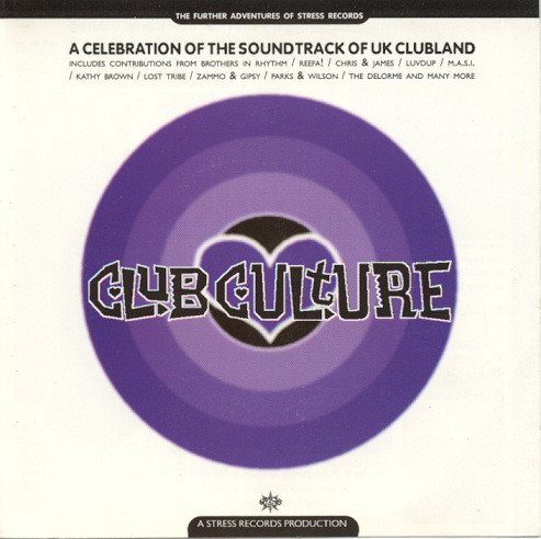 V.A.「Club Culture-The Further Adventures of Stress Records」(UK盤)拍卖