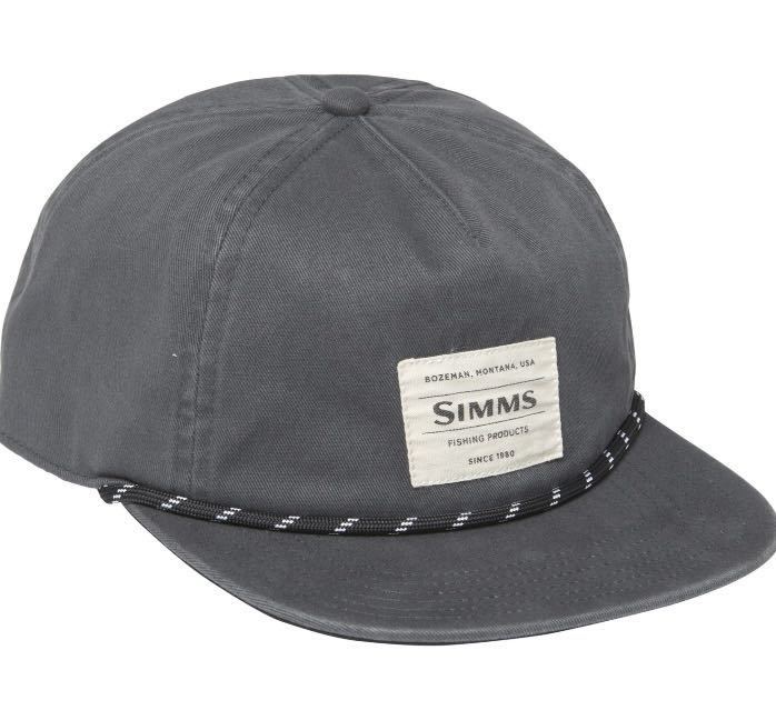 シムス ロープ キャップ Simms Rope Cap 帽子 フィッシング 新品 アウドドア 釣り 平つば ハット hat スナップバック拍卖