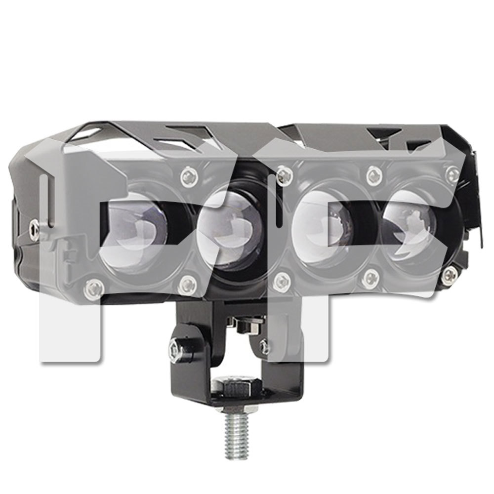 送料無料● 3モードタイプ 72W スッポトライト イエロー/ホワイト 作業灯 オートバイ バイク ジープ SUV LED ヘッドライト 12V/24V 1個拍卖