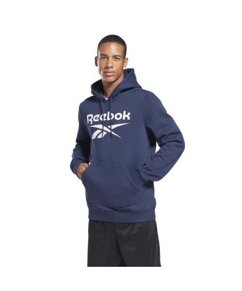 リーボック アイデンティティ フリース フーディー/Reebok Identity Fleece Hoodie/パーカー ジム ナイキ アディダス ニューバランス拍卖