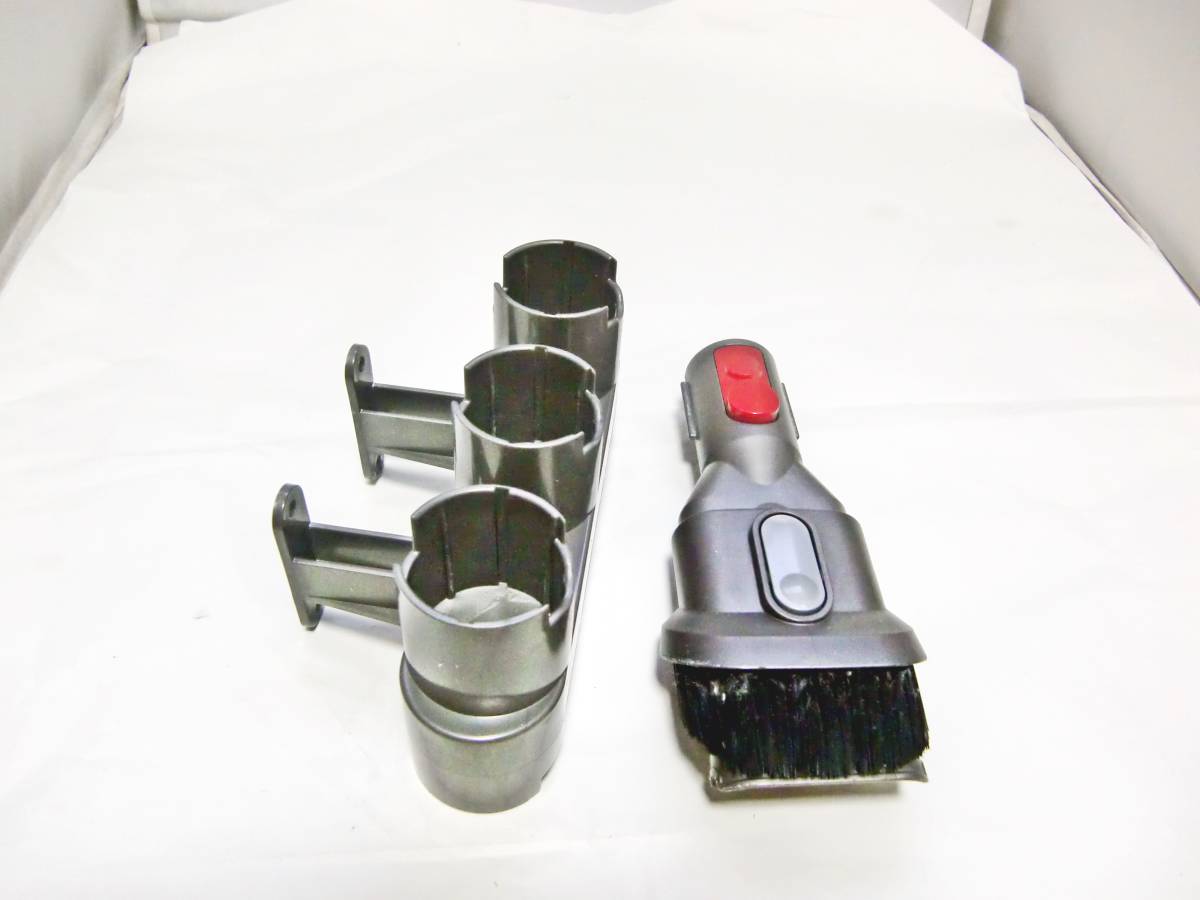 USED Dyson 掃除機 パーツ 2点 DY-V7 DY-V8 DY-V10向け ブラケット コンビネーションブラシ ノズル ダイソン拍卖