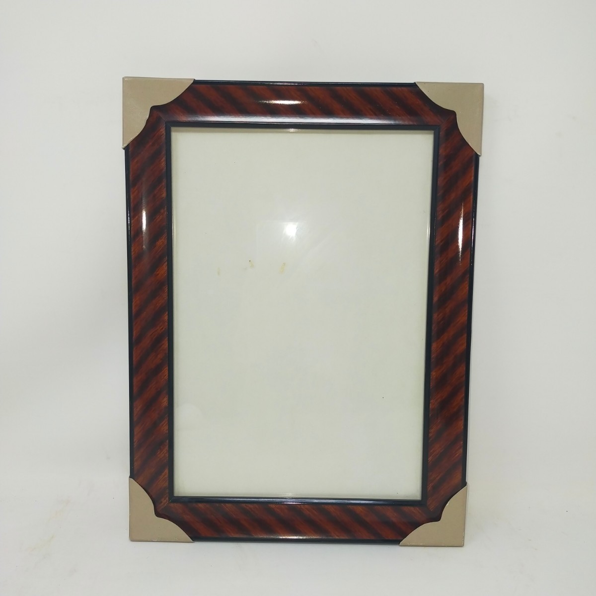 額縁 木製 空額 木製枠 フォトフレーム アートフレーム 32cm×23.8cm フレーム 賞状 色紙額 ブロンズ G-11 S拍卖