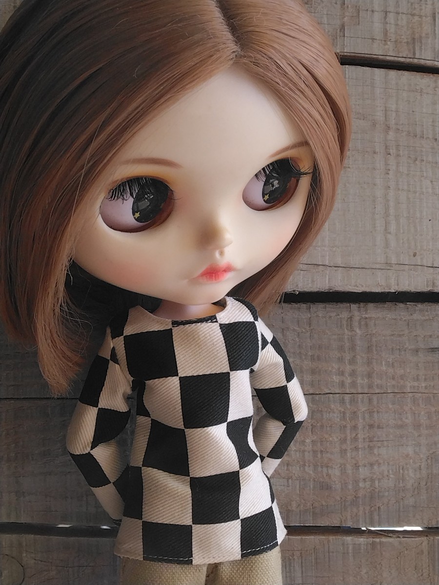 トップス16 ネオブライス リカちゃん オビツ ピュアニーモ  ハンドメイド アウトフィット Blythe outfit 拍卖