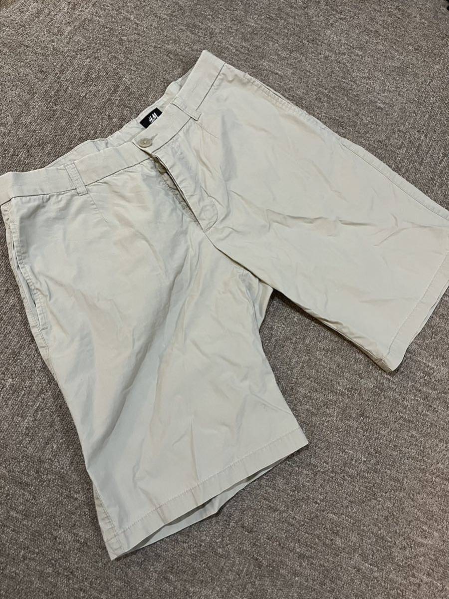 【H&M】ハーフパンツ ショートパンツ 短パン ボトムス拍卖