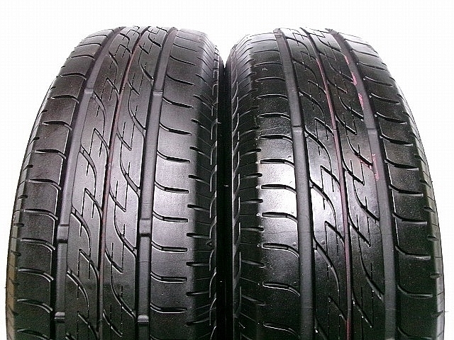 中古夏タイヤ■155/65R13■2本セット■ブリヂストン■NEXTRY拍卖