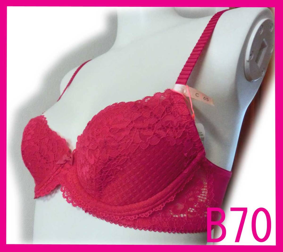9 新品 トリンプ B70 赤 AMSTGL0047 W JX シグネチャーレース AMOSTYLEウィッシュブラ ブラジャー ブラ拍卖