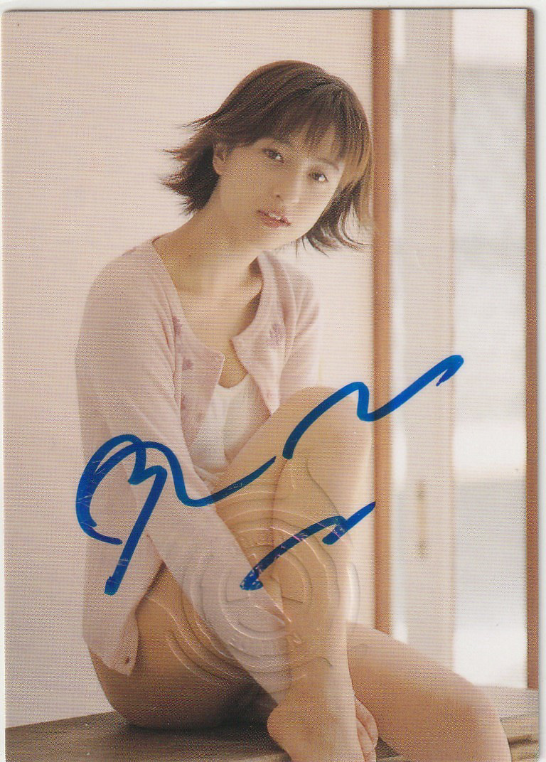 PPJ 仲根かすみ 直筆サインカードSS-18 証明刻印入り拍卖
