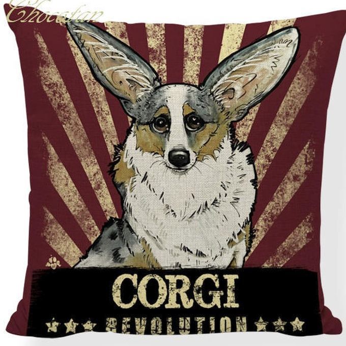 【送料無料】★REVOLUTION★ コーギー クッションカバー【 新品】拍卖