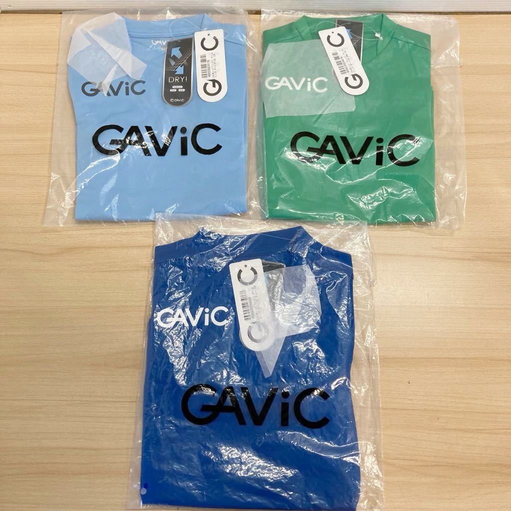 新品 GAViC(ガビック) Tシャツ ゲームトップ ボーイズ 120cm ライトブルー/グリーン/ブルー 3枚セット スポーツ スポーツウェア(81)拍卖