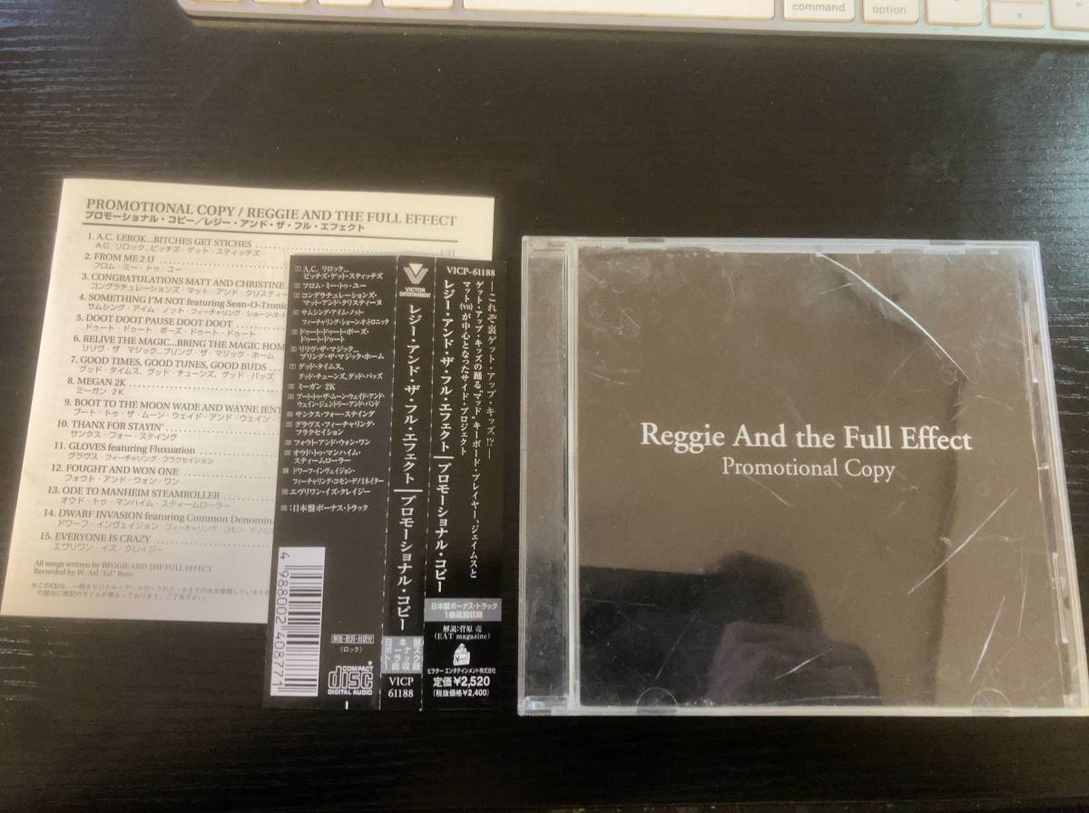 Reggie & and The Full Effect Promotional Copy 国内盤CD the get up kids拍卖