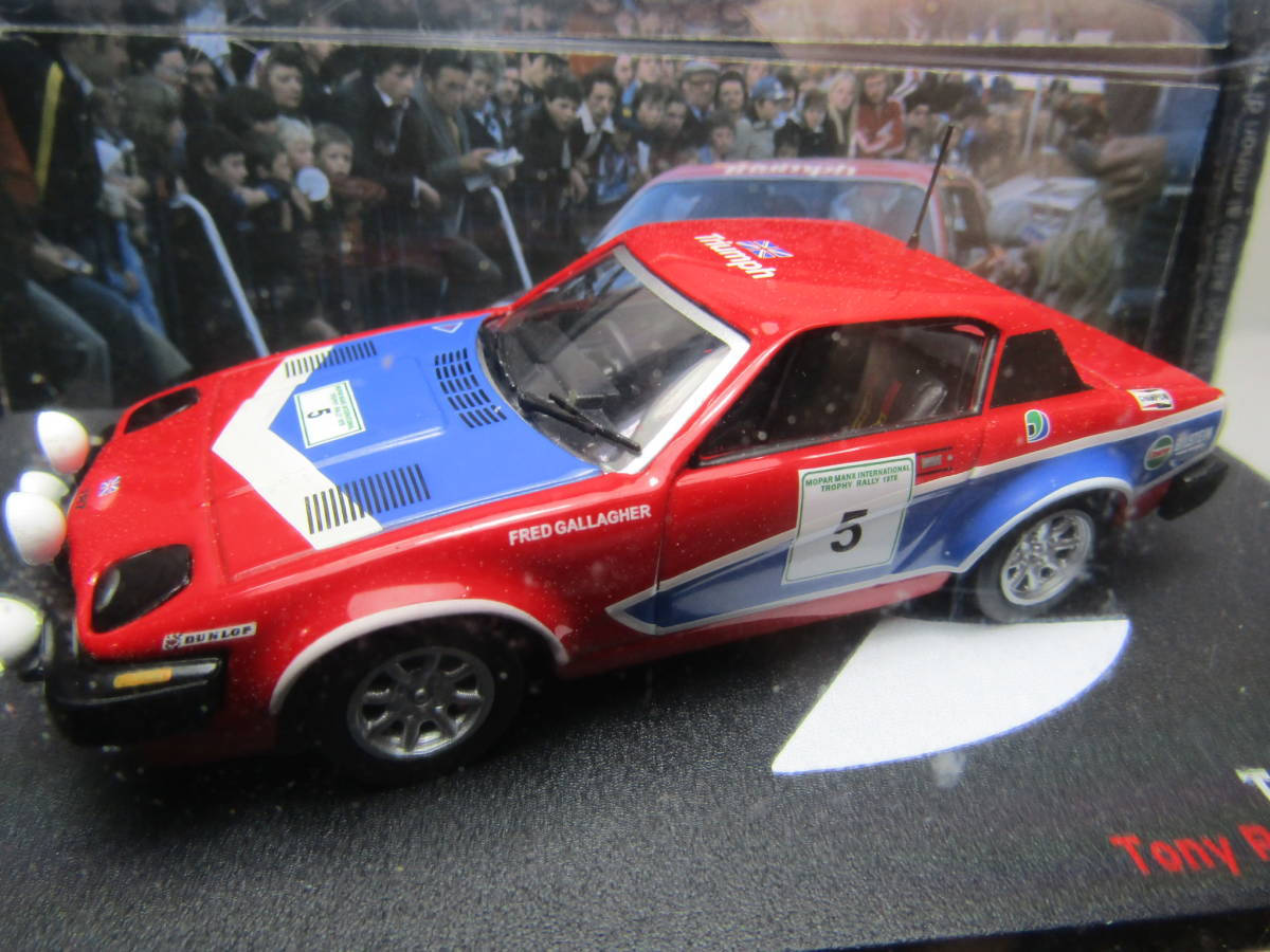 Triumph TR7 1/43 トライアンフ 1978 ラリー イングランド V8 British Airways Manx Rally England 英国名車 GB 未開封品拍卖
