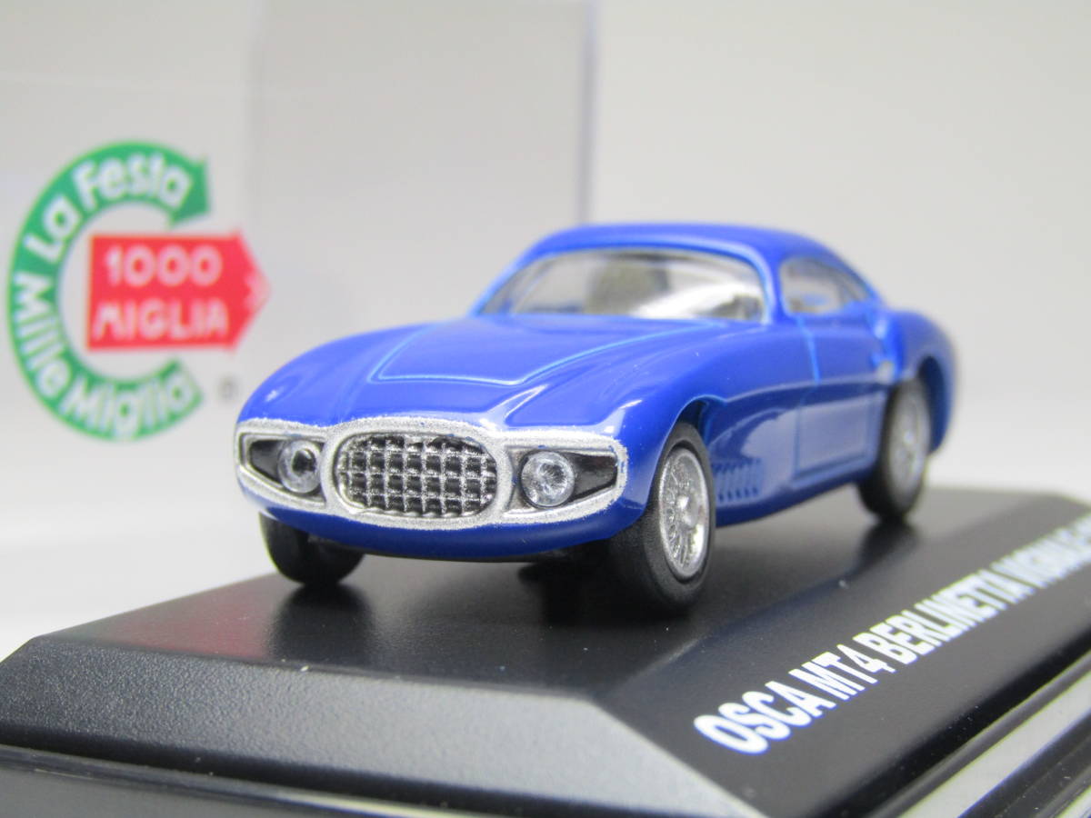 ラ フェスタ ミッレミリア コレクション 1/64 OSCA MT4 BERLINETTA VIGNALE 1952 ジョヴァンニ ミケロッティ ルマン24 MT4 マセラッティV4拍卖