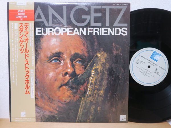 帯LP★STAN GETZ / WITH EUROPEAN FRIENDS ディアオールドストックホルム (Kenny Clarke,Martial Solal/未発表ライブレコーディング/w Obi)拍卖
